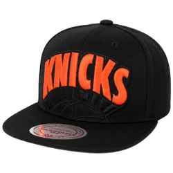 Mens Nba New York Knicks Cropped Xl Hwc Black Cap - One Size