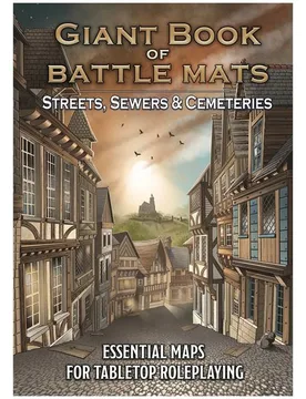 Giant Book of Battle Mats: Streets, Sewers & Cemeteries - Loke - FashionsVida