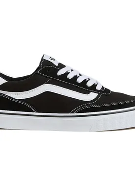 Brooklyn ls suede/canvas zapatilla moda hombre Negro (40) - Vans - FashionsVida