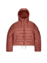 Chaqueta acolchada LOHJA SHORT PUFFER JACKET naranja M
