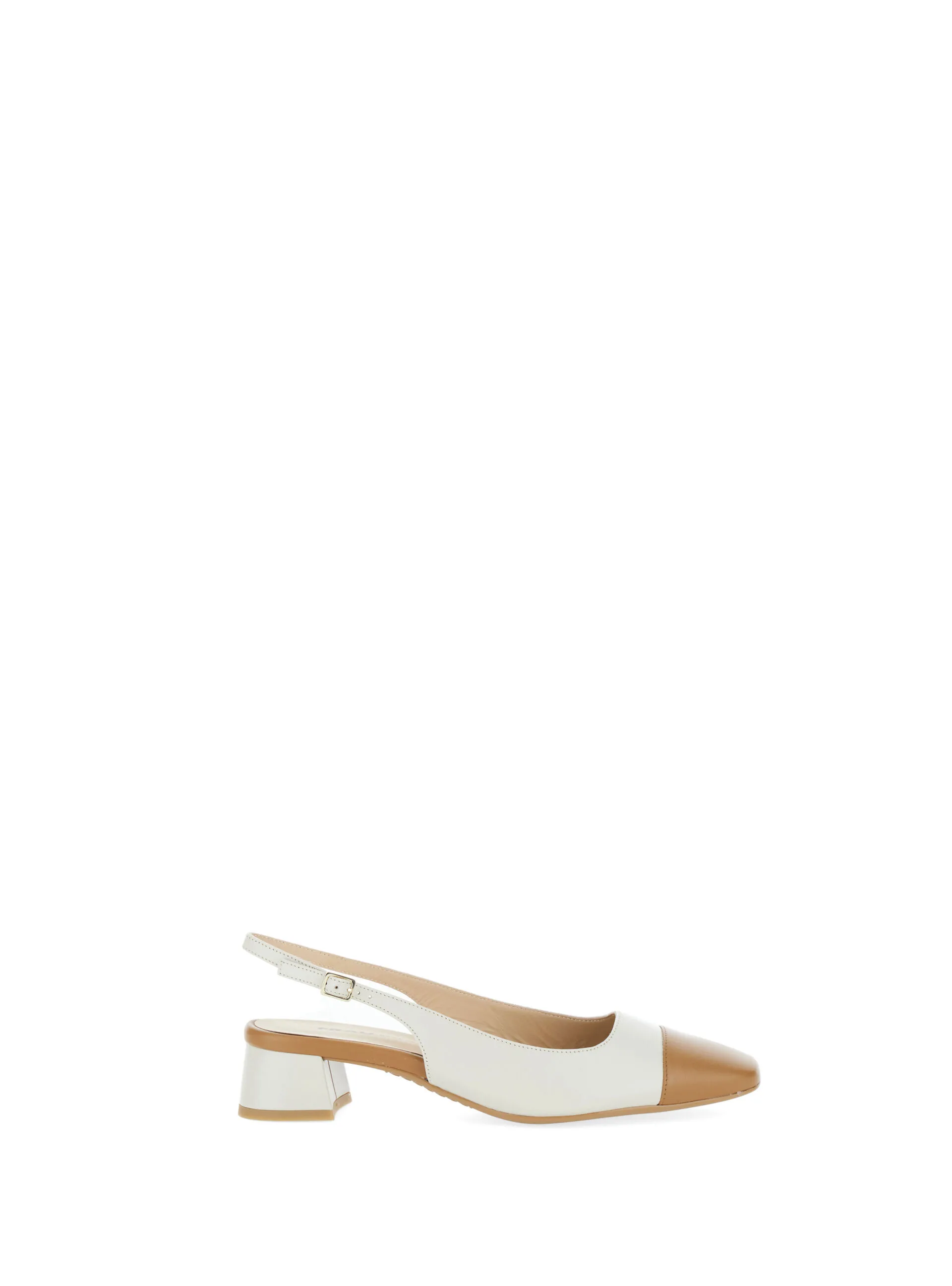 FRAU Ballerine slingback AVORIO 38 - Frau - FashionsVida