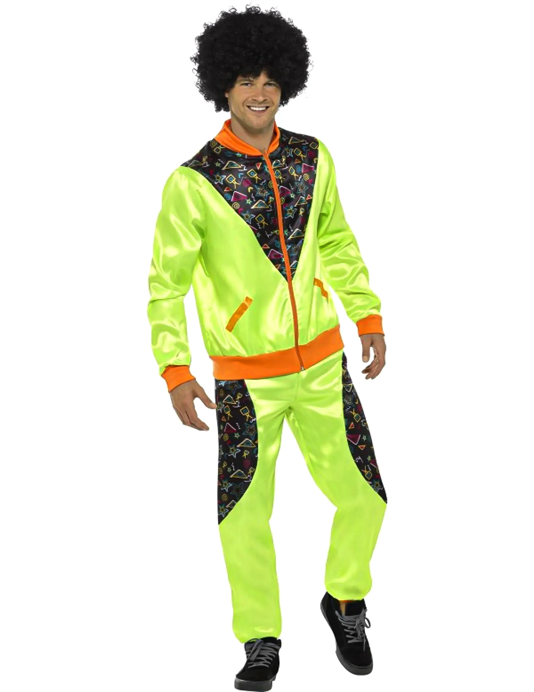 Retro Jogging Herrenkostüm grün - RUBIES NL - FashionsVida