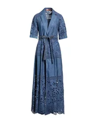 Maxi-Kleid Damen Blau 32,34 Damen