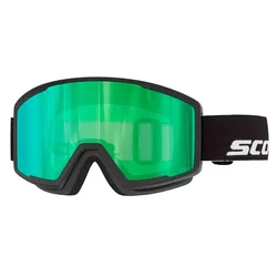 Masque De Ski Trace Pro Compact Black Green Chrome/CAT2 Homme