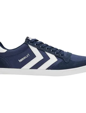 Sneaker Slimmer Stadil Dress Blue / White Kh EU 40 - Hummel - FashionsVida
