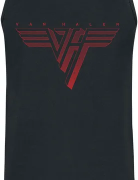 Tank-Top - Classic Red Logo - M bis XXL - für Männer - Größe XXL - schwarz - Lizenziertes Merchandise! - Männer - male - Van Halen - FashionsVida