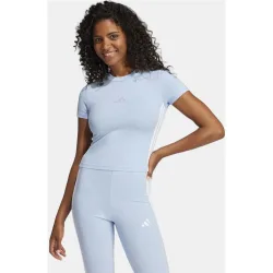 Camiseta de mujer Essentials Slim Baby 3 bandas