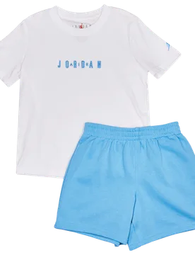Wordmark Emb Unisex Tracksuits - White - Size 2 - 3 Years - Cotton Jersey - White - Size: 2 - 3 Years - Jordan - FashionsVida