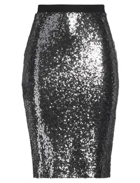 Caractère Falda midi Mujer Plata 38 Mujer - Caractere - FashionsVida