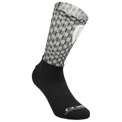Q36.5 Calzini Aero Check Grey