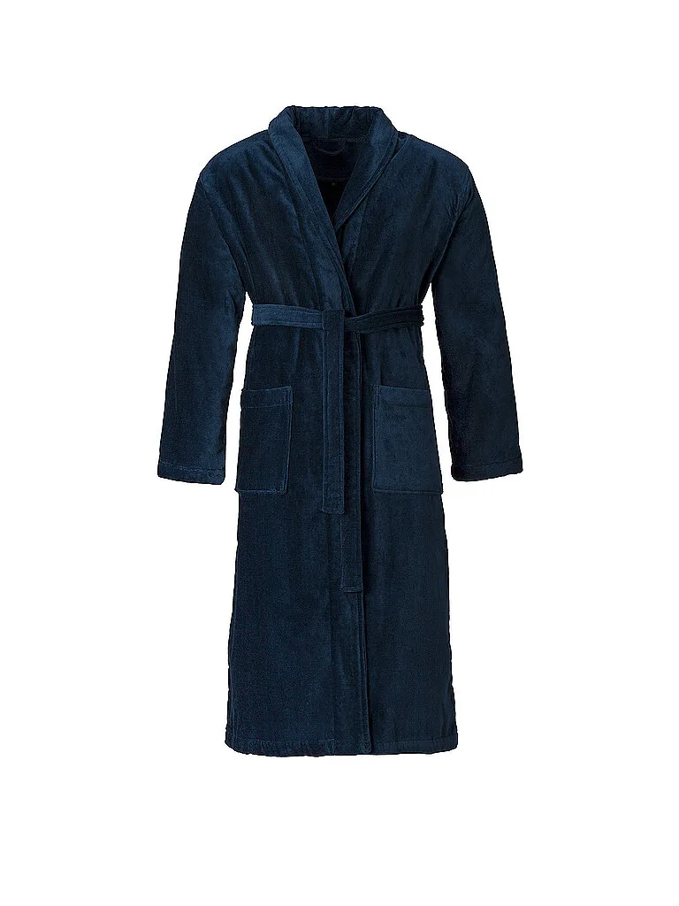 Unisex Bademantel FEELING-L Winternight dunkelblau M Damen - Vossen - FashionsVida