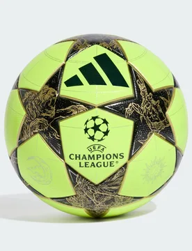 UCL League 25/26 Fase di campionato Pallone invernale 5 Solar Yellow / Black / Gold Metallic / Silver Metallic - Adidas - FashionsVida