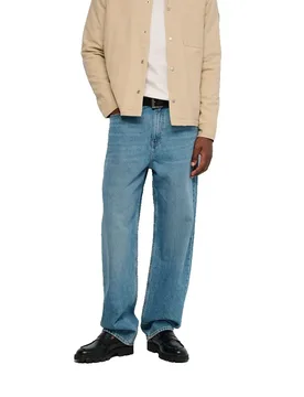 Jeans 21011881 Loose Fit Light Wash 33 - Salsa Jeans - FashionsVida
