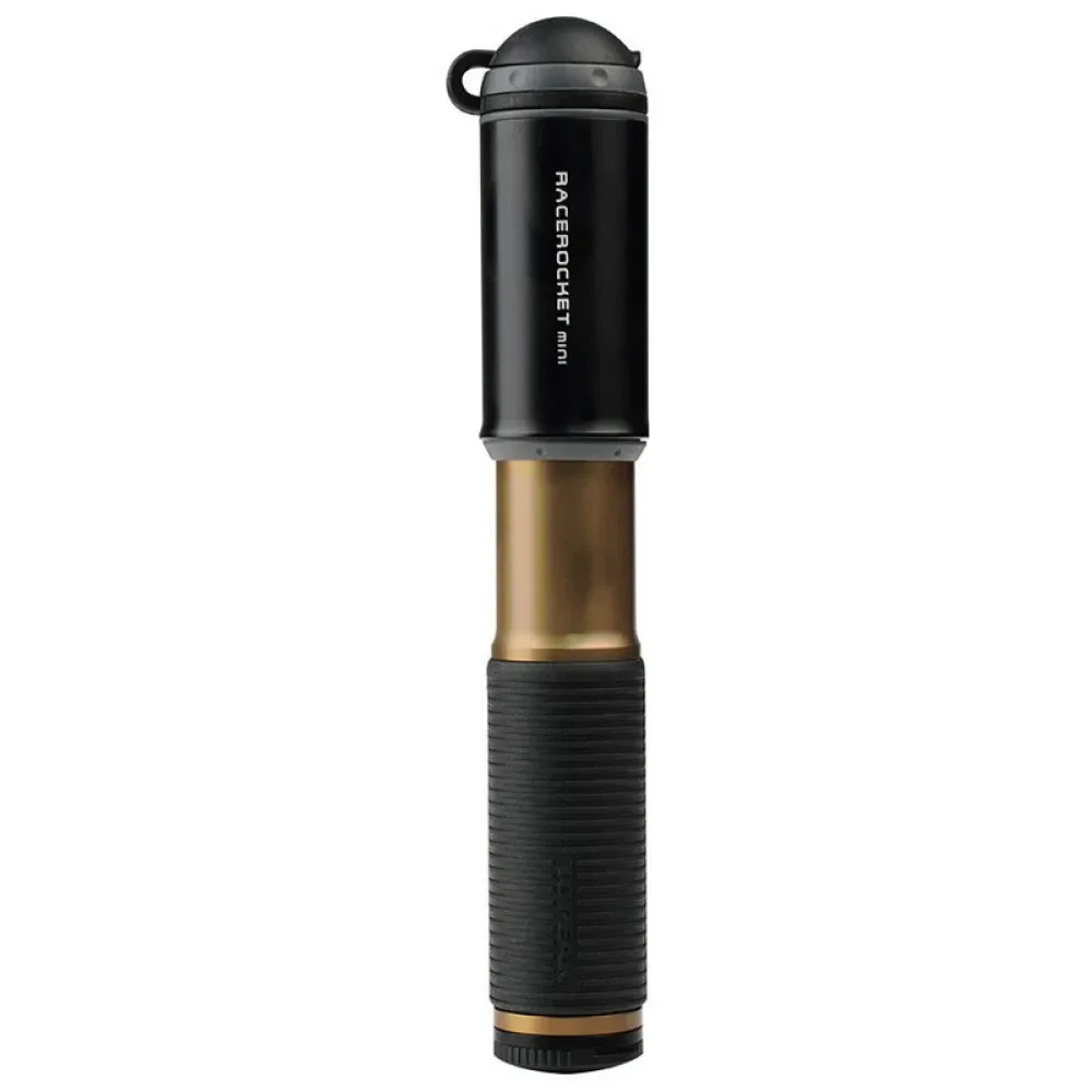 Mini Pompa Race Rocket Mini Smarthead Threadlock Black / Gold - Topeak - FashionsVida