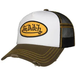Distressed Trucker Cap by - khaki - Herren - Size: One Size