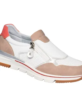 Bequem-Halbschuh „Hanna“ beige 39 Damen - wonderwalk - FashionsVida