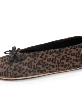 Chaussons ballerines Léopard léopard 37 - Isotoner - FashionsVida