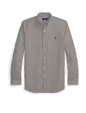 POLO Hemd Custom Fit braun XL Herren - Ralph Lauren - FashionsVida