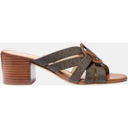 Sandalias erika de mujer Mules con tacón bloque
