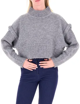 Maglione misto lana GRIGIO M - Liu jo - FashionsVida
