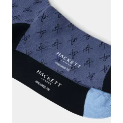 Pack de hombre de dos calcetines con logo