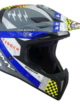 Casco Moto Cross Enduro X-WING JETFIGHTER Opaco Blu taglia XL - Suomy - FashionsVida