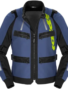 Giubbotto Moto Touring ENDURO PRO Blu Giallo taglia XL - Spidi - FashionsVida