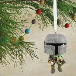 Figura 8 cm Mandalorian con Grogu Star Wars