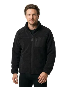 Polaire Zippée Dts Teddy Black / Black XL - Mystic - FashionsVida