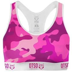 Soutien-gorge De Sport Camo Pink L