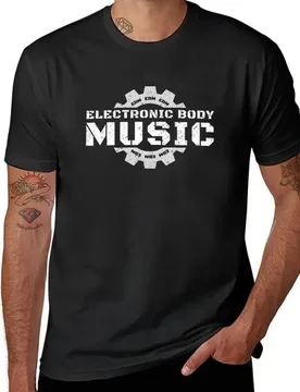 Electronic Body Music EBM Gear Logo T-Shirt blacks quick drying mens t shirt graphic - Aliexpress - FashionsVida