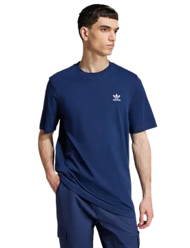 Trefoil Herren T-Shirts - Blau - Größe M - Baumwolle Blue M - Adidas - FashionsVida