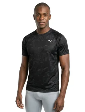 Maglietta A Maniche Corte Velocity Aop Black 2XL - Puma - FashionsVida