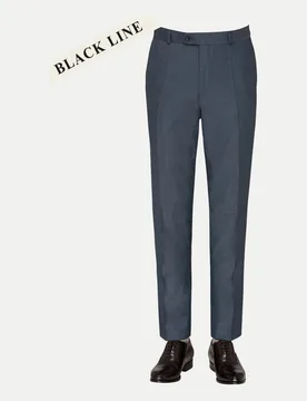 Modern-Fit Baukasten Hose CG Stevenson Blau 102 - Carl Gross - FashionsVida