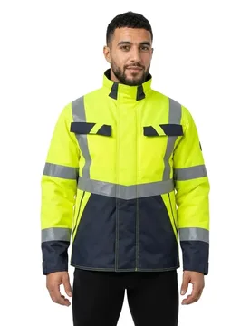 Veste D´hiver Safe Light 15935 Hi-Vis Yellow / Dark Navy M - MASCOT - FashionsVida