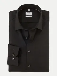 Body-Fit Hemd Level Five Schwarz 41