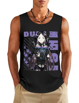 Houseki no Kuni - Bort Tank Top Men's summer t-shirt Men's tops Bodybuilding clothing man - Aliexpress - FashionsVida