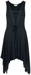 Gothic Kurzes Kleid - Euanthe Dress - S bis 3XL - für Damen - Größe L - schwarz - Frauen - female