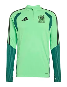 Sweat-shirt Entraînement Mexico 26/27 Tiro Semi Flash Green S - Adidas - FashionsVida