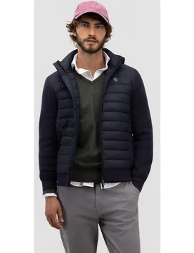 Chaqueta de hombre híbrida lisa - El Ganso - FashionsVida