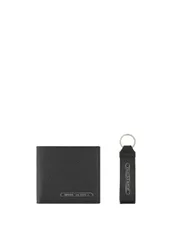 Set portafogli/portachiavi Uomo XM001275AF12702-UC001 Nero