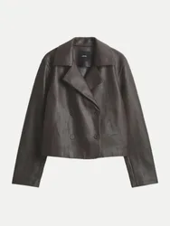 Kunstlederjacke Neala Braun 38