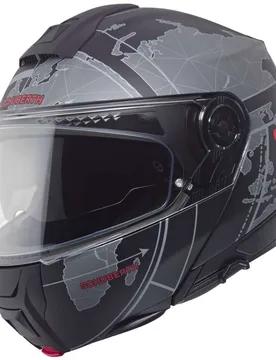 Casco Moto Modulare P/J C5 GLOBE Nero taglia 3XL - SCHUBERTH - FashionsVida