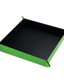 Magnetic Dice Tray Square: Black/Green - Gamegenic - FashionsVida