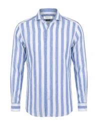 Hemd Herren Blau 40 Herren