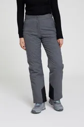 Blizzard Womens Ski Pants - Grey - Grey - Size: 14