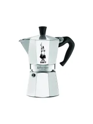 Espressokocher Moka 6 Tassen argento