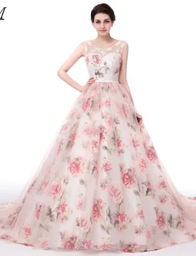 BM 2025 Flower Prom Dresses A-Line Tulle Party Gown Christmas Robes De Cocktail Princess Formal Evening Gowns - Aliexpress - FashionsVida