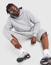 Mens Solo Fleece Hoodie - Grigio, grigio grigio Uomo taglia M