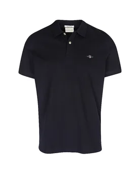 Polo vestibilità regular blu M - Gant - FashionsVida